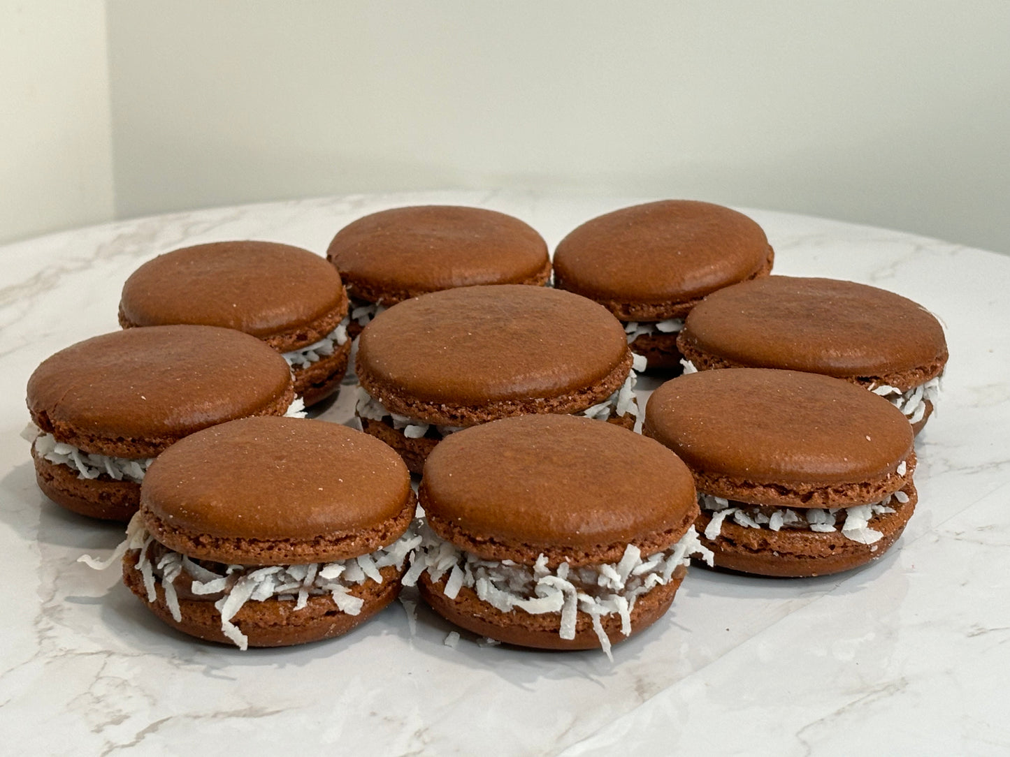 Coconut Macarons