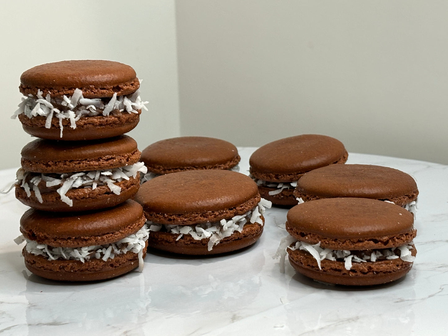 Coconut Macarons