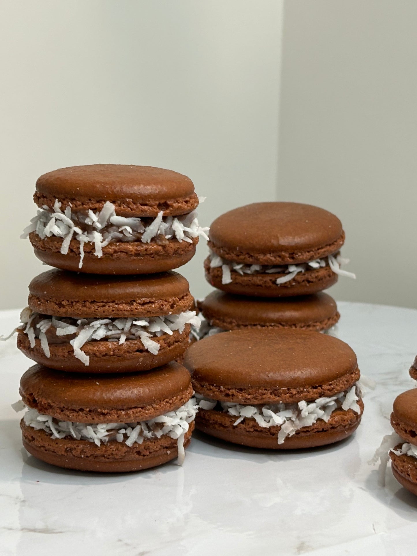 Coconut Macarons
