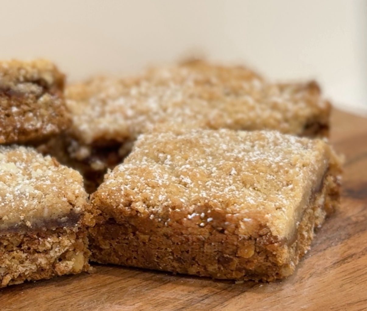 Vegan Apple Pie bars